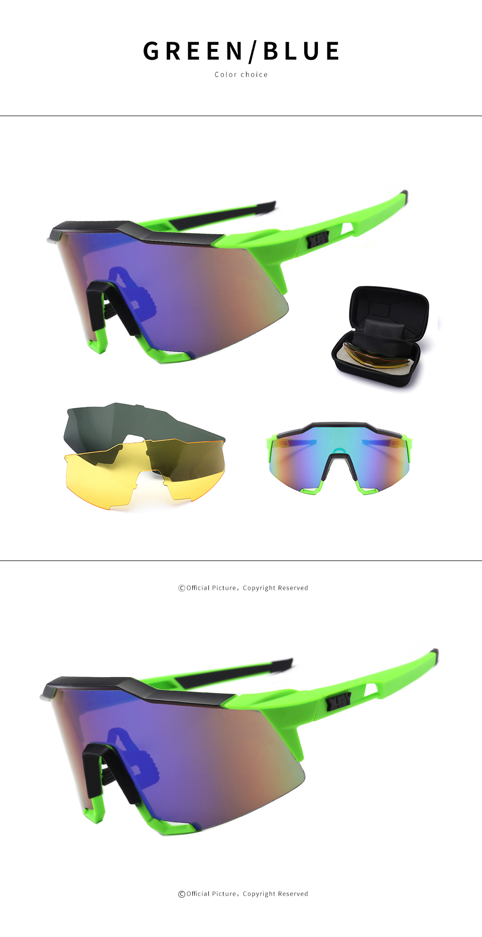 Polarized Sports Cycling Glasses (11) - 副本