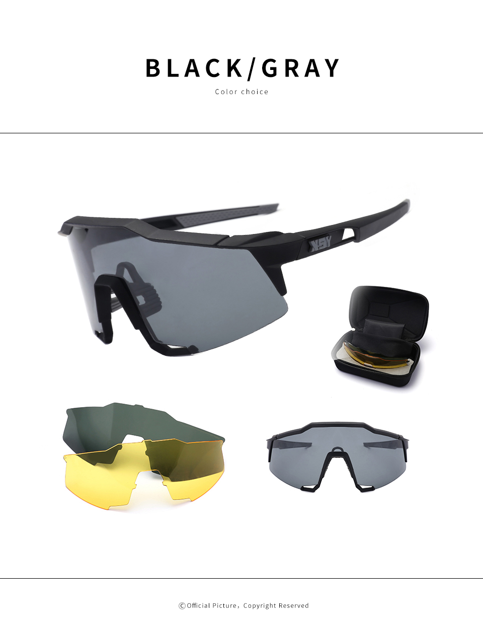 Polarized Sports Cycling Glasses (8) - 副本